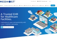 Desktop screenshot for medhost.com
