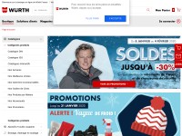 Desktop screenshot for wurth.fr