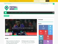 Desktop screenshot for footballwood.com