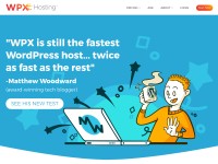 Desktop screenshot for wpxhosting.com
