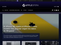 Desktop screenshot for applesfera.com