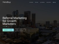 Desktop screenshot for friendbuy.com