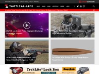 Desktop screenshot for tactical-life.com