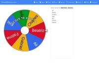 Desktop screenshot for wheelofnames.com