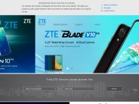 Desktop screenshot for ztedevices.com