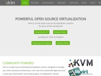 Desktop screenshot for ovirt.org