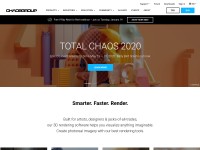 Desktop screenshot for chaosgroup.com