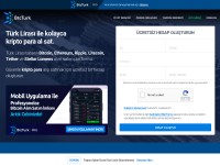 Desktop screenshot for btcturk.com