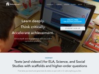 Desktop screenshot for activelylearn.com