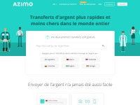 Desktop screenshot for azimo.com