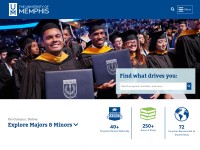 Desktop screenshot for memphis.edu