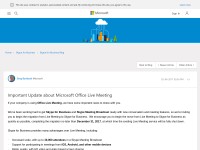 Desktop screenshot for livemeeting.com