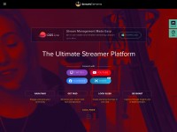 Desktop screenshot for streamelements.com