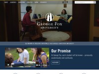 Desktop screenshot for georgefox.edu