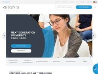 Desktop screenshot for hs-fresenius.de
