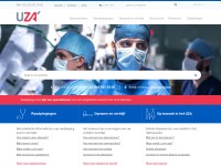 Screenshot of uza.be