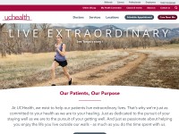 Desktop screenshot for uchealth.org