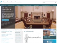 Desktop screenshot for philadelphiafed.org