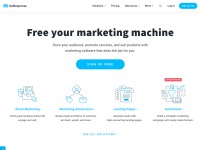 Desktop screenshot for getresponse.com