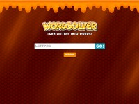 Desktop screenshot for wordsolver.net