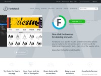 Desktop screenshot for fontstand.com