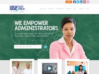 Desktop screenshot for usatestprep.com