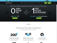 Desktop screenshot for ccavenue.com
