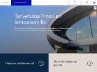 Desktop screenshot for finavia.fi
