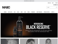 Desktop screenshot for shopmasc.com