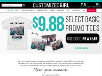 Desktop screenshot for customizedgirl.com