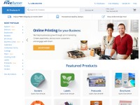 Desktop screenshot for printrunner.com