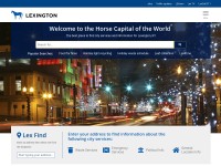 Desktop screenshot for lexingtonky.gov