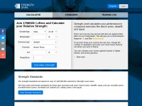 Desktop screenshot for strengthlevel.com