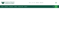 Desktop screenshot for uwgb.edu
