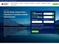Desktop screenshot for nordicbank.fi