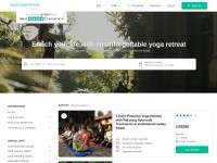 Desktop screenshot for bookyogaretreats.com