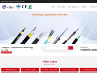 Desktop screenshot for ec-fibercable.com