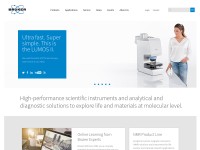 Desktop screenshot for bruker.com
