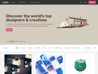Desktop screenshot for dribbble.com