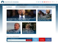 Desktop screenshot for thepoliticalinsider.com