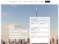 Screenshot of creekharbouremaar.com