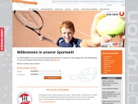 Desktop screenshot for sportunion.at