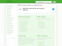 Desktop screenshot for html.am
