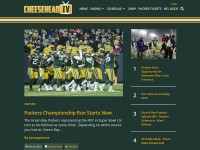 Desktop screenshot for cheeseheadtv.com
