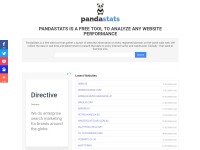 Desktop screenshot for pandastats.net