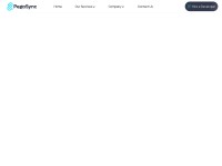 Desktop screenshot for pegasync.com