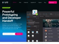 Desktop screenshot for axure.com