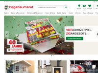 Desktop screenshot for hagebau.de