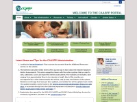Desktop screenshot for caaspp.org