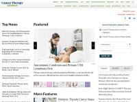 Desktop screenshot for cancertherapyadvisor.com